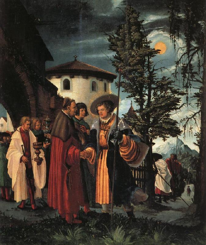 Albrecht Altdorfer The Departure of St.Florian